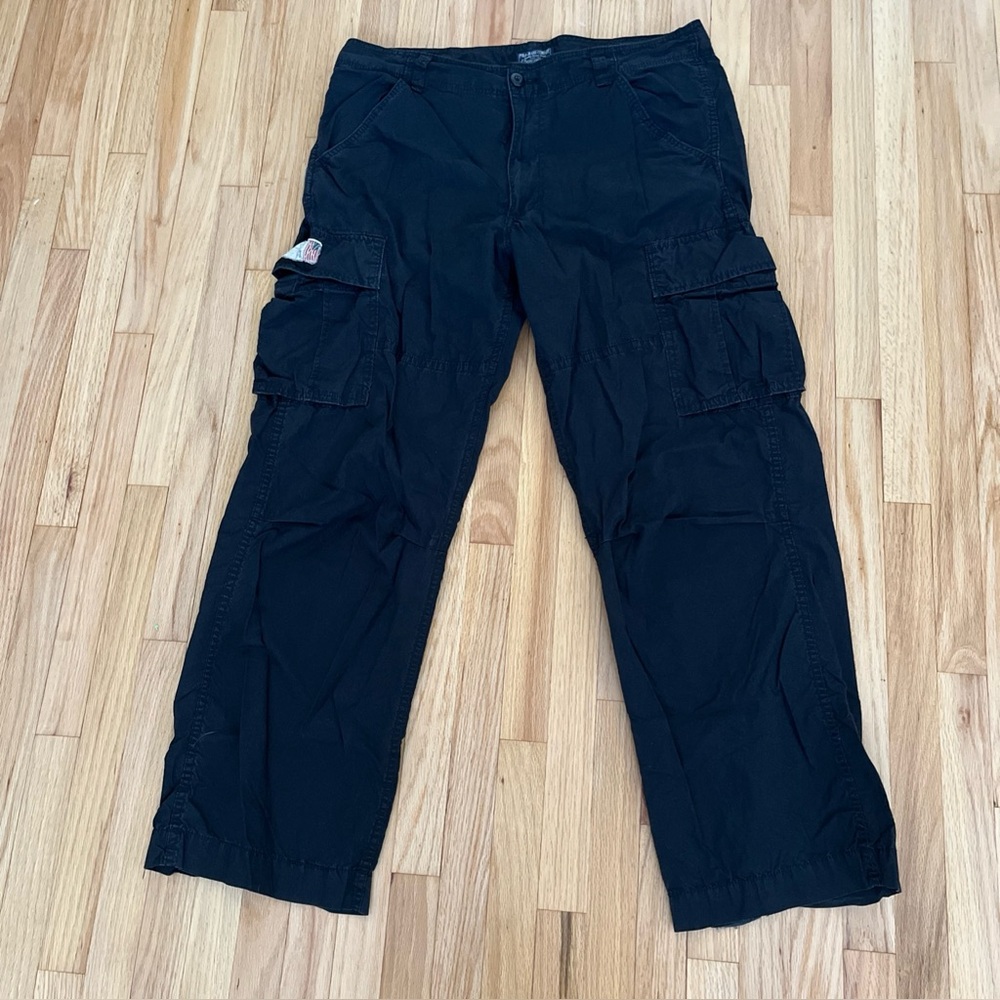 Vintage Polo Jeans Company Ralph Lauren Cargo Pants 1967 Military 36x32
